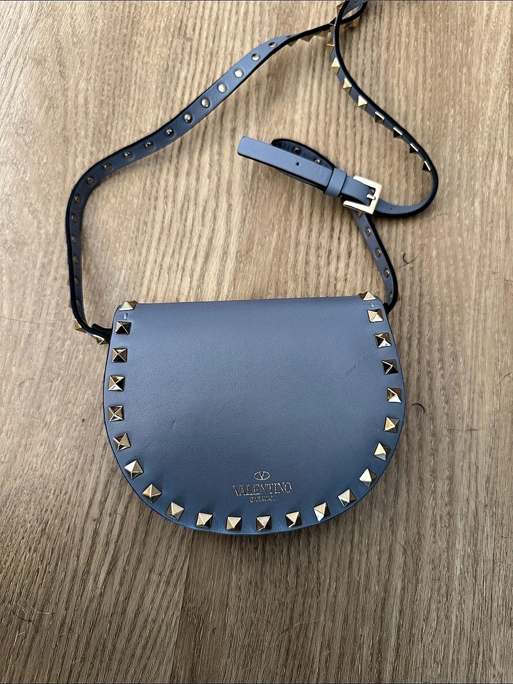 Valentino Garavani Crossbody Bags Blue Size One Size